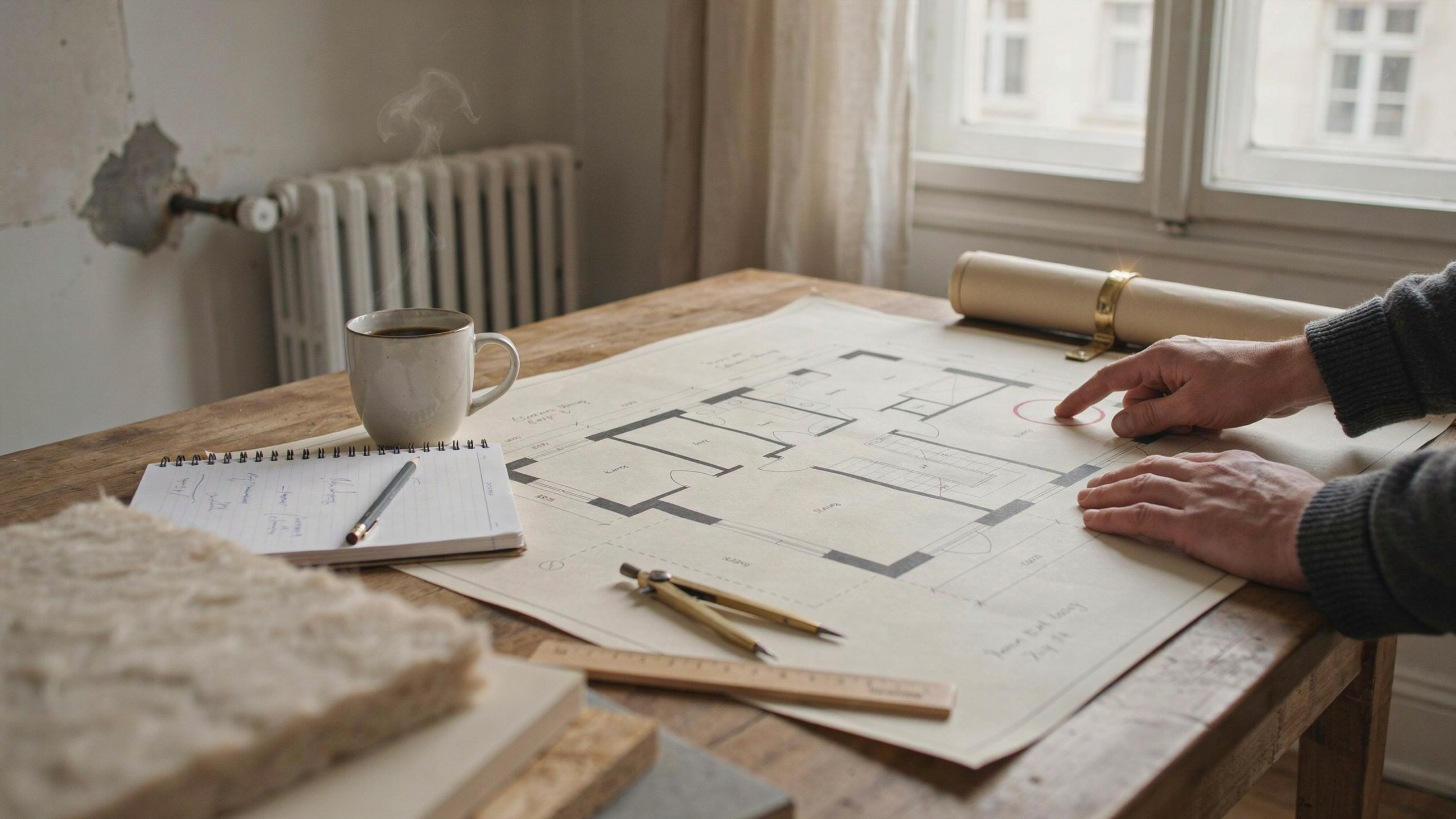 Illustration documentaire sur audit énergétique logement plans rénovation