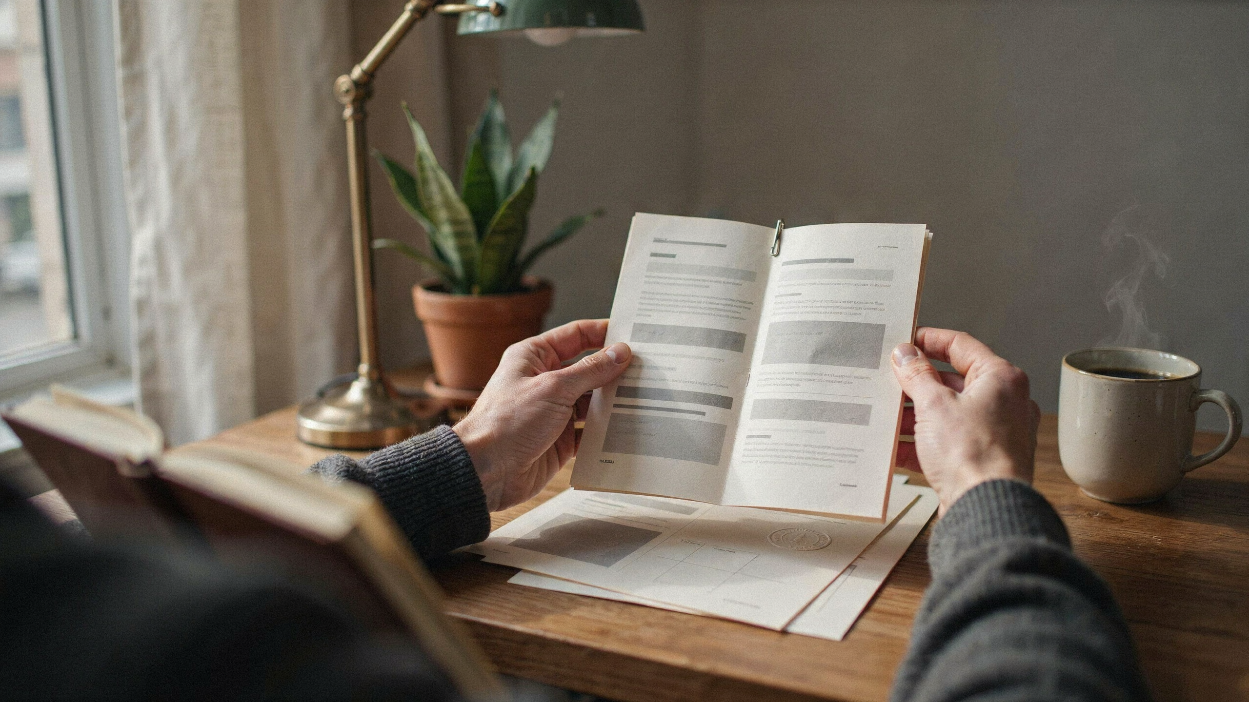 Document de garantie d'origine relu avec les conditions d'une offre