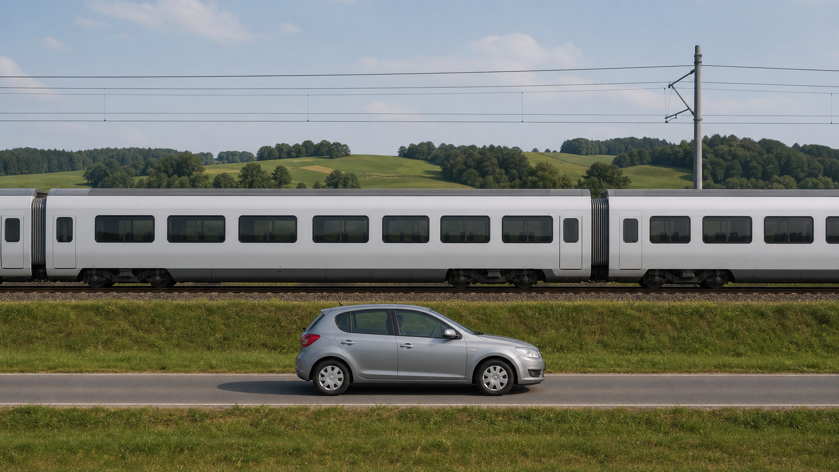Illustration documentaire sur voyageur consultant horaires de train en gare
